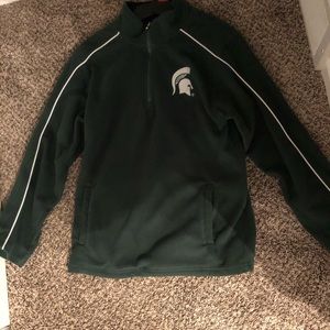 MSU quarter zip